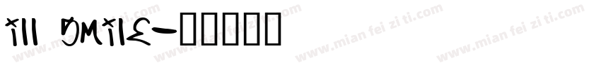 ill smile字体转换